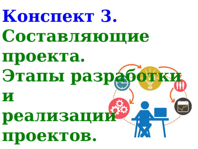 Конспект 3. Составляющие проекта.  Этапы разработки и  реализации  проектов. 