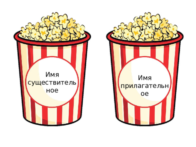 Имя существительное Имя прилагательное 