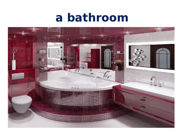a bathroom 