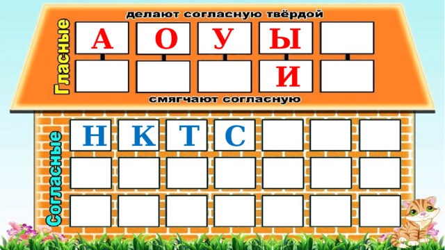 А О У Ы И Н К Т С 