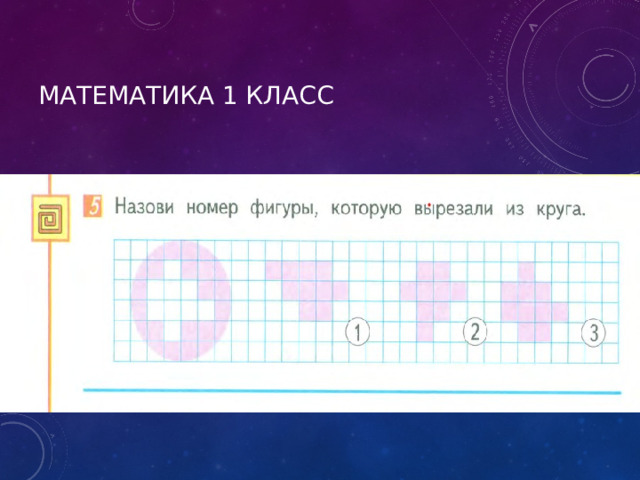 Математика 1 класс 