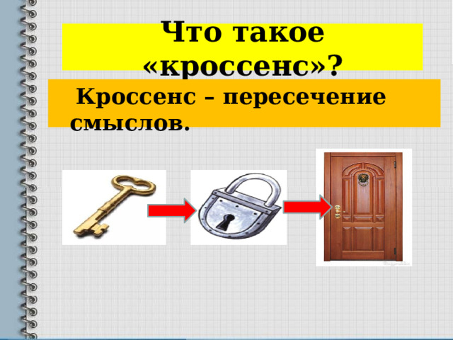 Что такое «кроссенс»?  Кроссенс – пересечение смыслов. 
