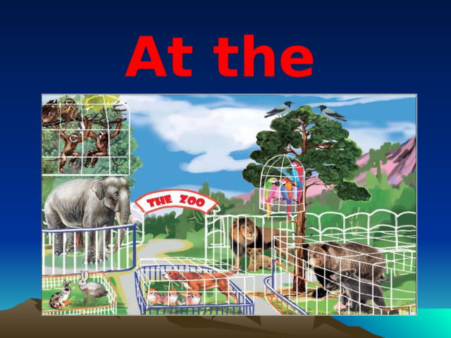 At the zoo  