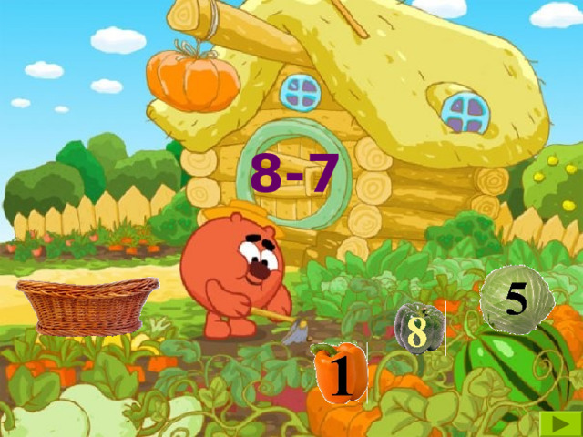 8 -7 