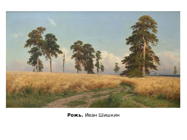 Рожь. Иван Шишкин 