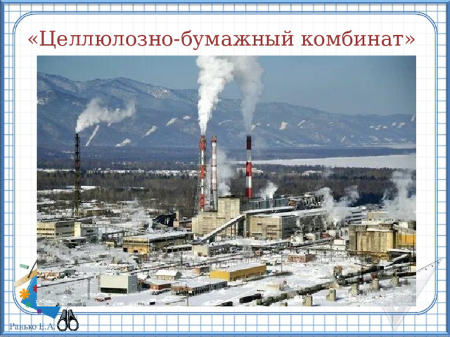 «Целлюлозно-бумажный комбинат» 
