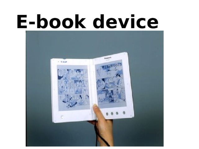 E-book device 