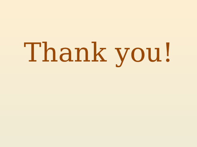 Thank you! 