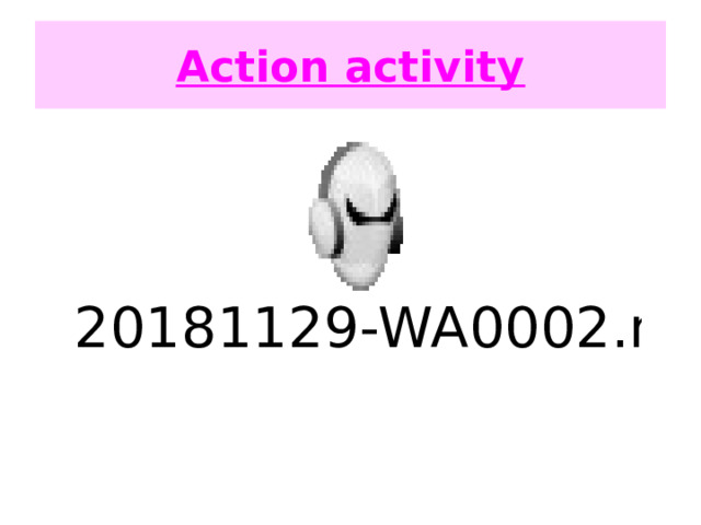 Action activity 