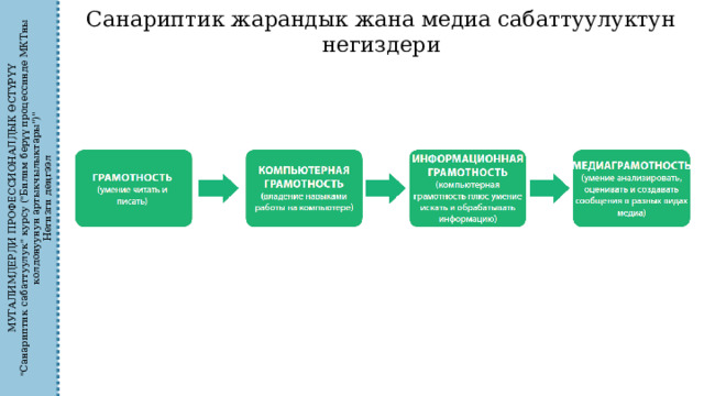 МУГАЛИМДЕРДИ ПРОФЕССИОНАЛДЫК ӨСТҮРҮҮ 