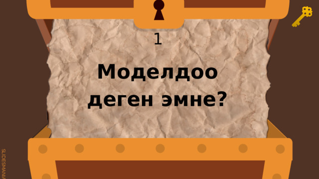 1 Моделдоо деген эмне? 