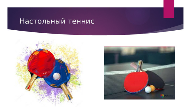 Настольный теннис 