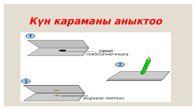  Күн караманы аныктоо 