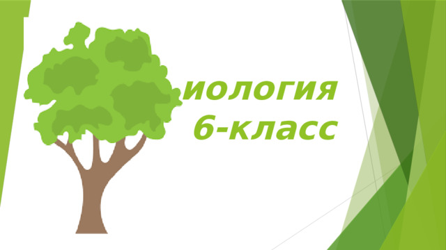 Биология  6-класс 