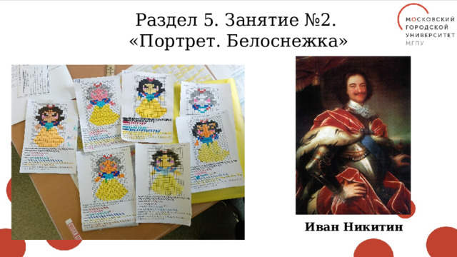 Раздел 5. Занятие №2. «Портрет. Белоснежка» Иван Никитин 