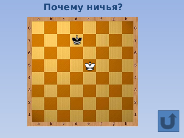 Почему ничья? 