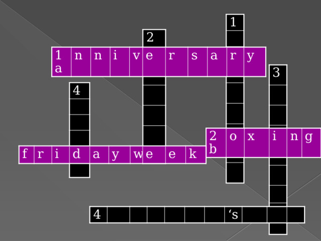 1 2 e 1a n n i v e r s a r y 3 4 2b o x i n g f r i d a y w e e k 4 ‘ s 