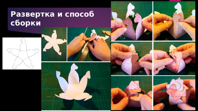 Развертка и способ  сборки 