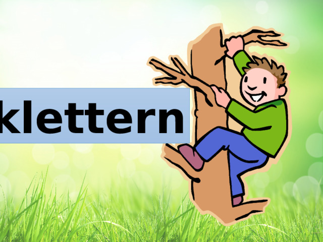 klettern 