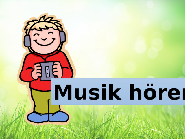 Musik hören 