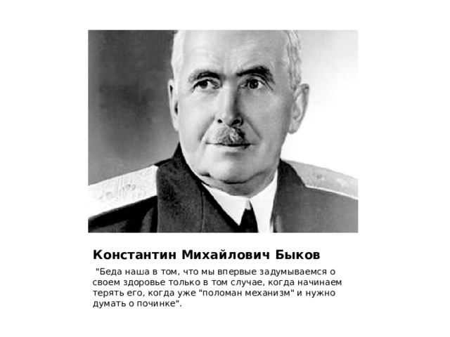 Константин Михайлович Быков   