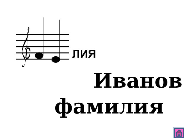 Иванов фамилия 