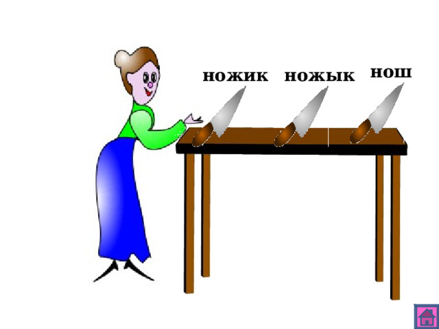 нош ножик ножык 