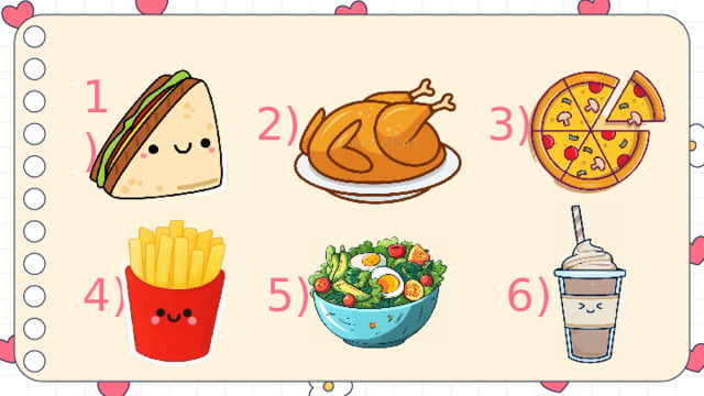 1) 2) 3) 4) 6) 5) 
