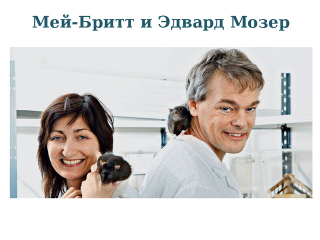 Мей-Бритт и Эдвард Мозер   