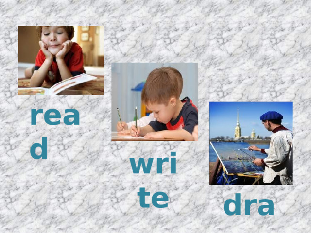 read write draw 