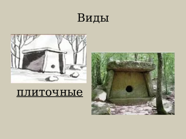 Виды плиточные 