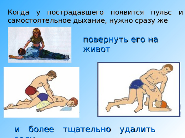 7 Оказание помощи после оживления . 