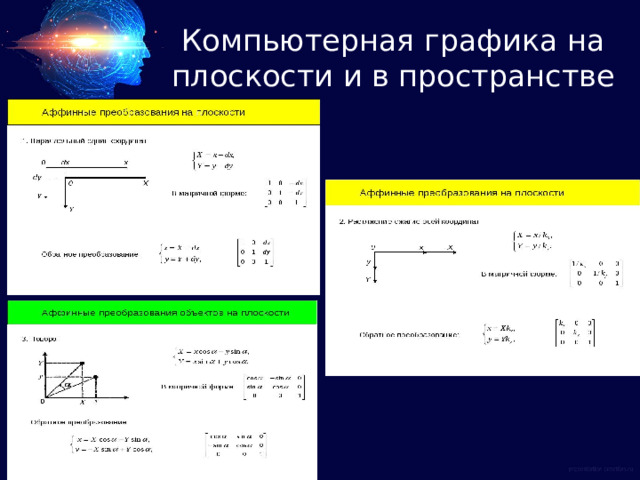 Компьютерная графика на плоскости и в пространстве 