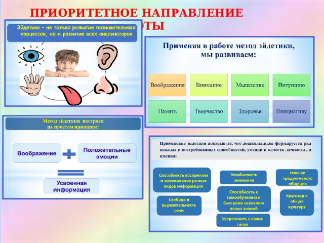 ПРИОРИТЕТНОЕ НАПРАВЛЕНИЕ РАБОТЫ 