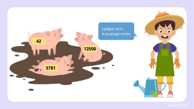 Открытие новых знаний  — Выберите нужную свинку. 1 