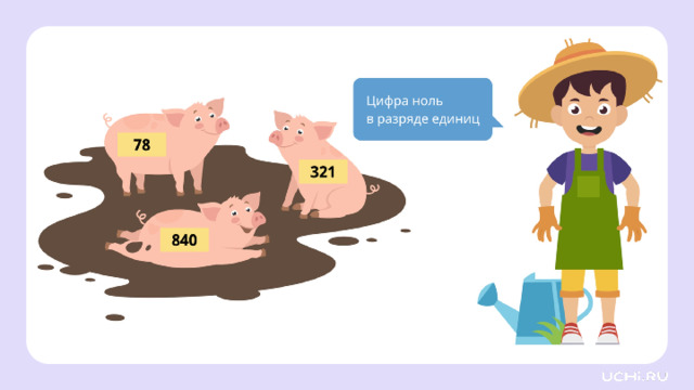 Открытие новых знаний  — Выберите нужную свинку. 1 