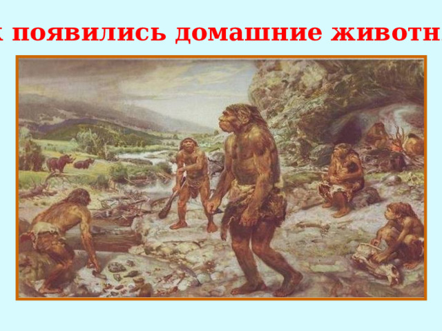 Как появились домашние животные? 
