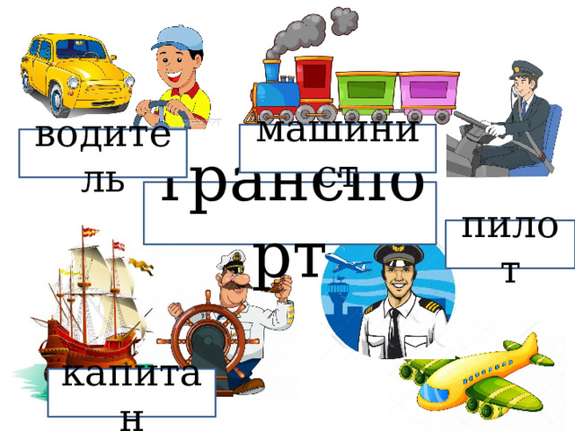 машинист водитель транспорт пилот капитан 