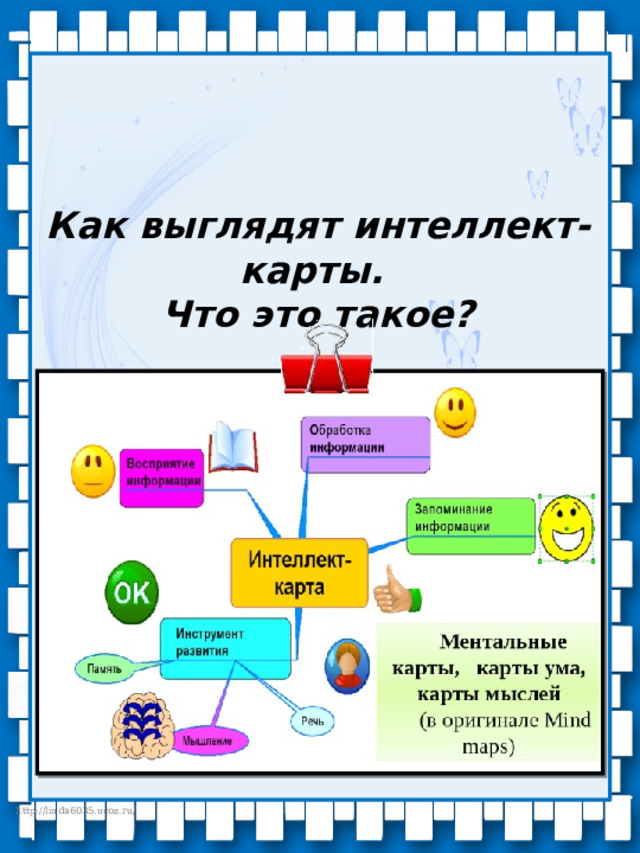 Как выглядят интеллект-карты.  Что это такое? 