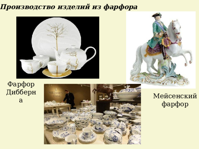 Производство изделий из фарфора Фарфор Дибберна Мейсенский фарфор 