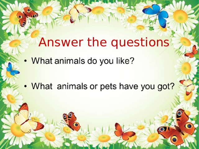 Answer the questions 
