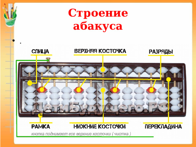 Строение абакуса   