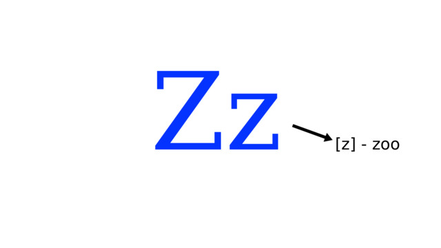 Zz [z] - zoo 