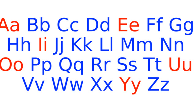 Aa Bb Cc Dd Ee Ff Gg Hh Ii Jj Kk Ll Mm Nn Oo Pp Qq Rr Ss Tt Uu Vv Ww Xx Yy Zz 