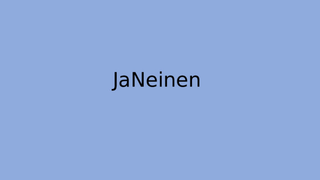 JaNeinen 