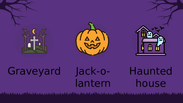 Graveyard Jack-o-lantern Haunted house 