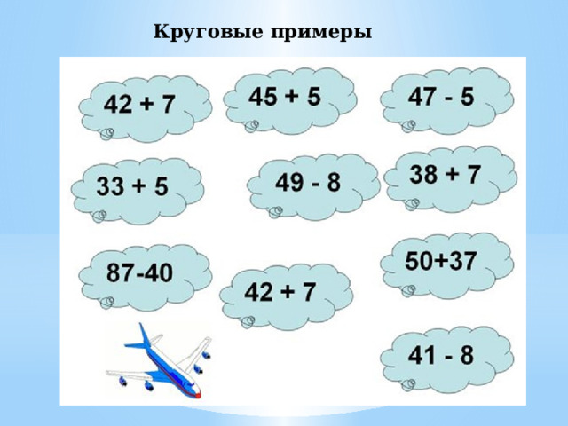 Круговые примеры 