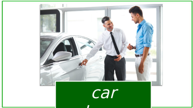 car salesman 