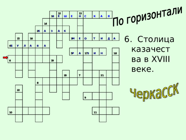 6. Столица казачества в XVIII веке. 