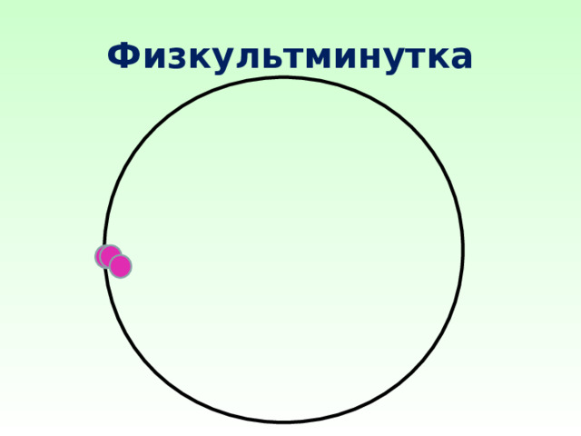 Физкультминутка 